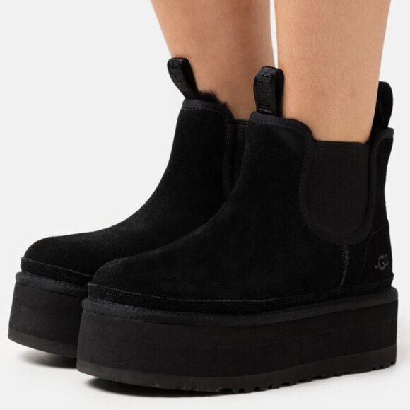 UGG - Neumel Platform Chelsea Boots - Picture 1 of 4